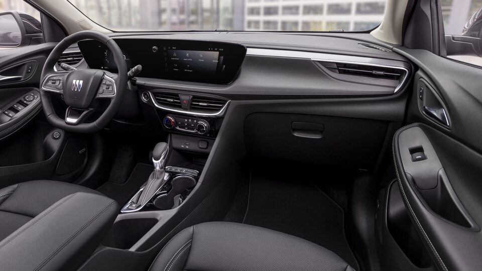 2024 Buick Encore GX ST front interior.