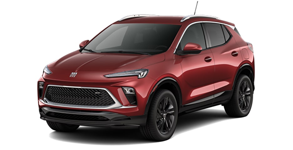 2024 Buick Encore GX in Cinnabar Metallic.