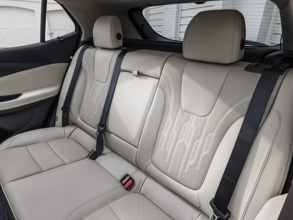 2024 Buick Encore GX Avenir rear seats.