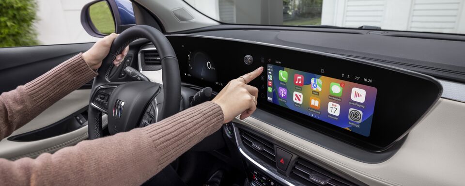 2024 Buick Encore GX dashboard.