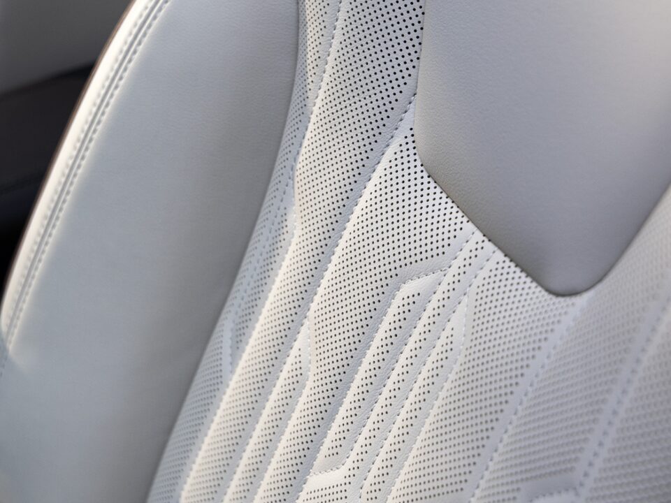 2024 Buick Encore GX Avenir interior seating detail.