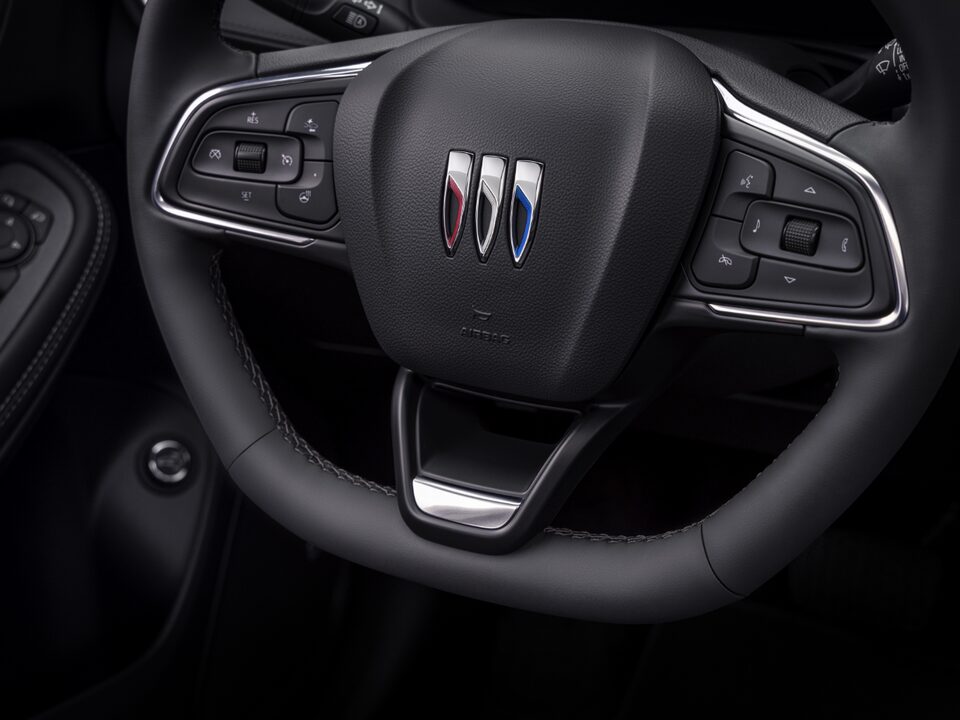 2024 Buick Encore GX ST steering wheel.