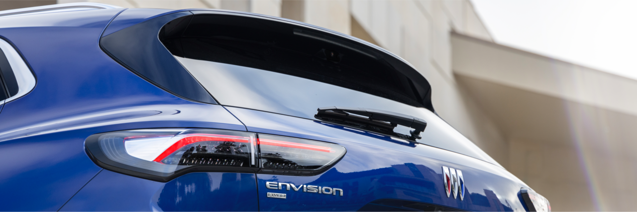 Rear view shot of the 2024 Buick Envision.