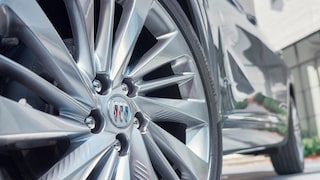 2024 Buick Envision rear wheel.