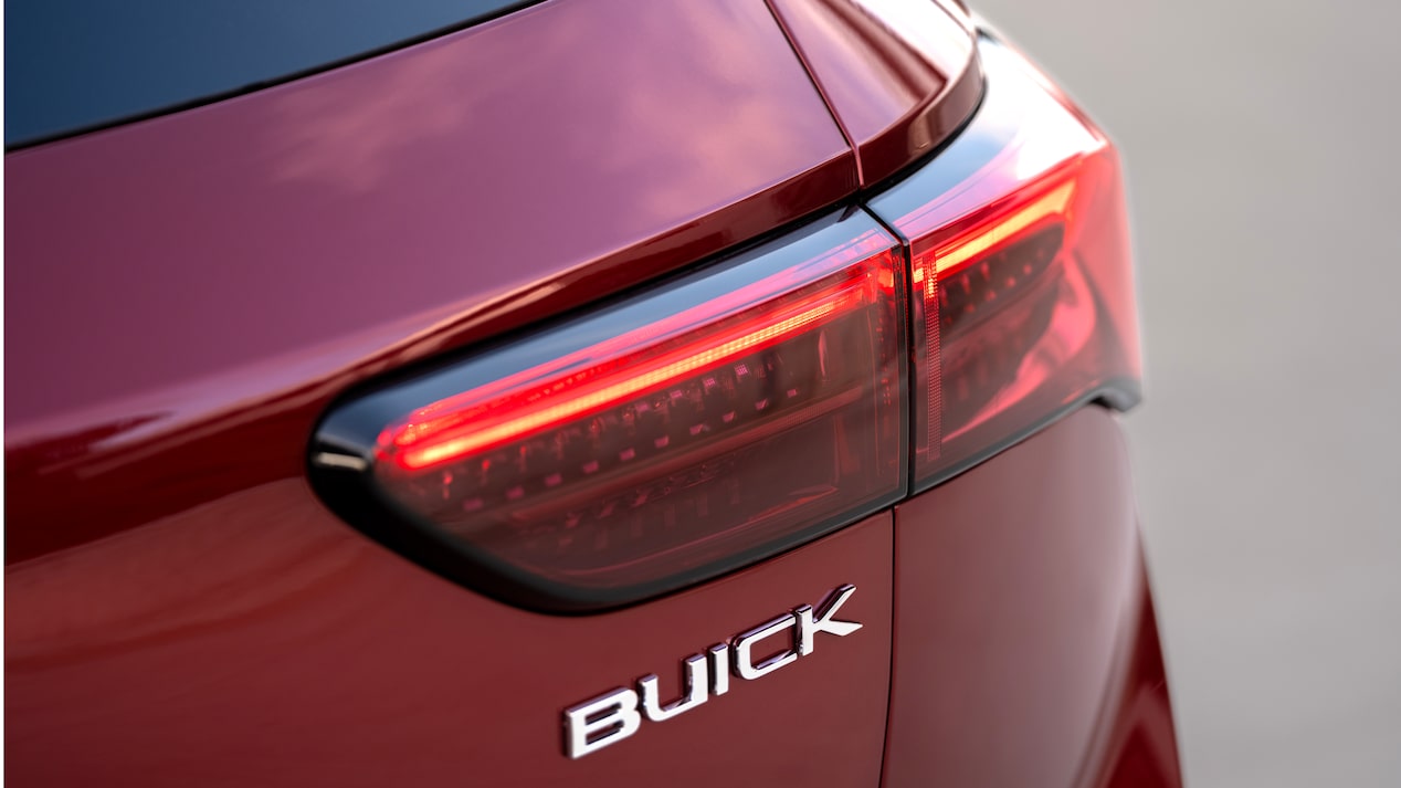 2024 Buick Envision tail lamps.