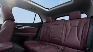 2024 Buick Envision interior rear seats.
