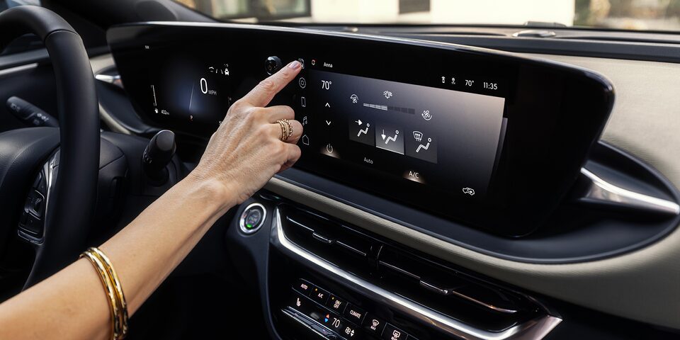 2024 Buick Envista infotainment system.