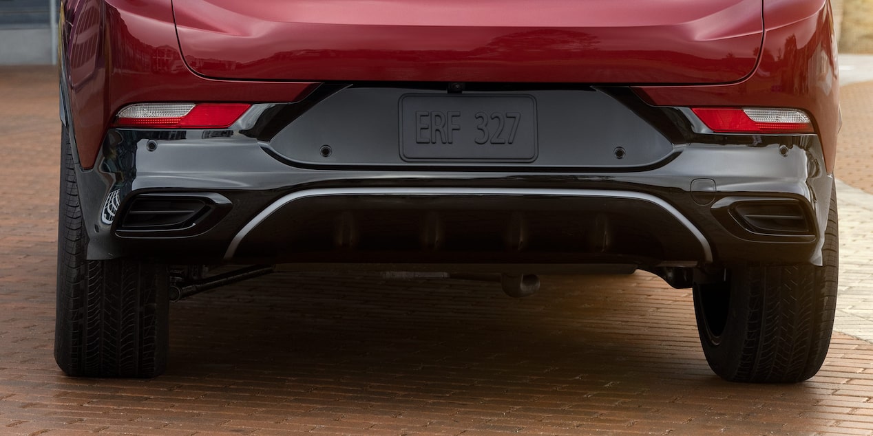 Close up of the towing capability on the 2025 Buick Encore GX ST.