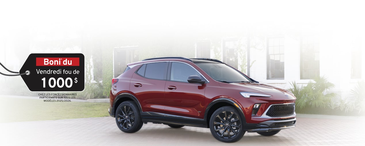 Vue latérale du Buick Encore GX.