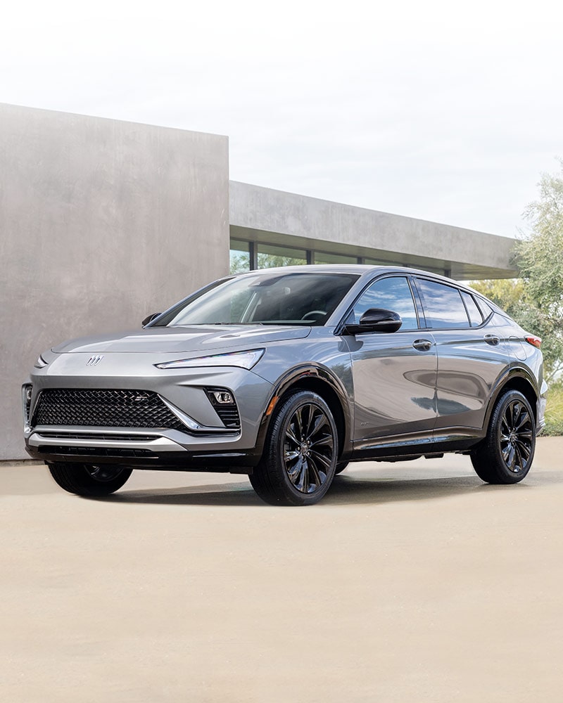 The 2025 Buick Envista parked outside.