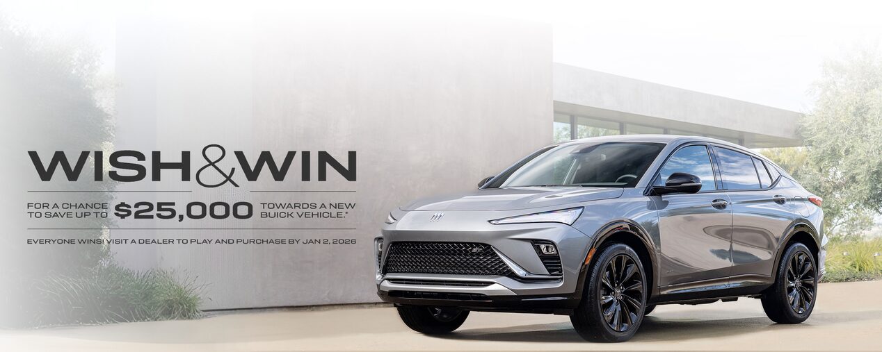 The 2025 Buick Envista parked outside.