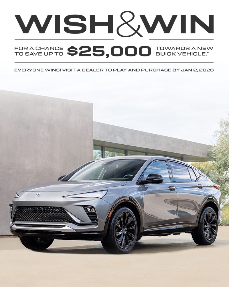 The 2025 Buick Envista parked outside.