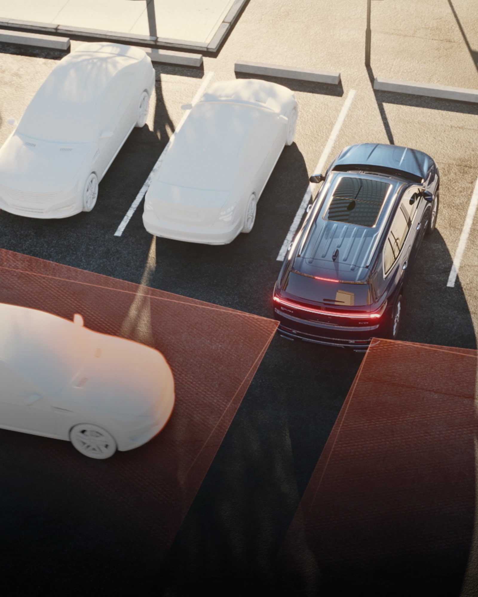 Rear Cross Traffic Braking feature of the 2026 Buick Enclave Avenir.