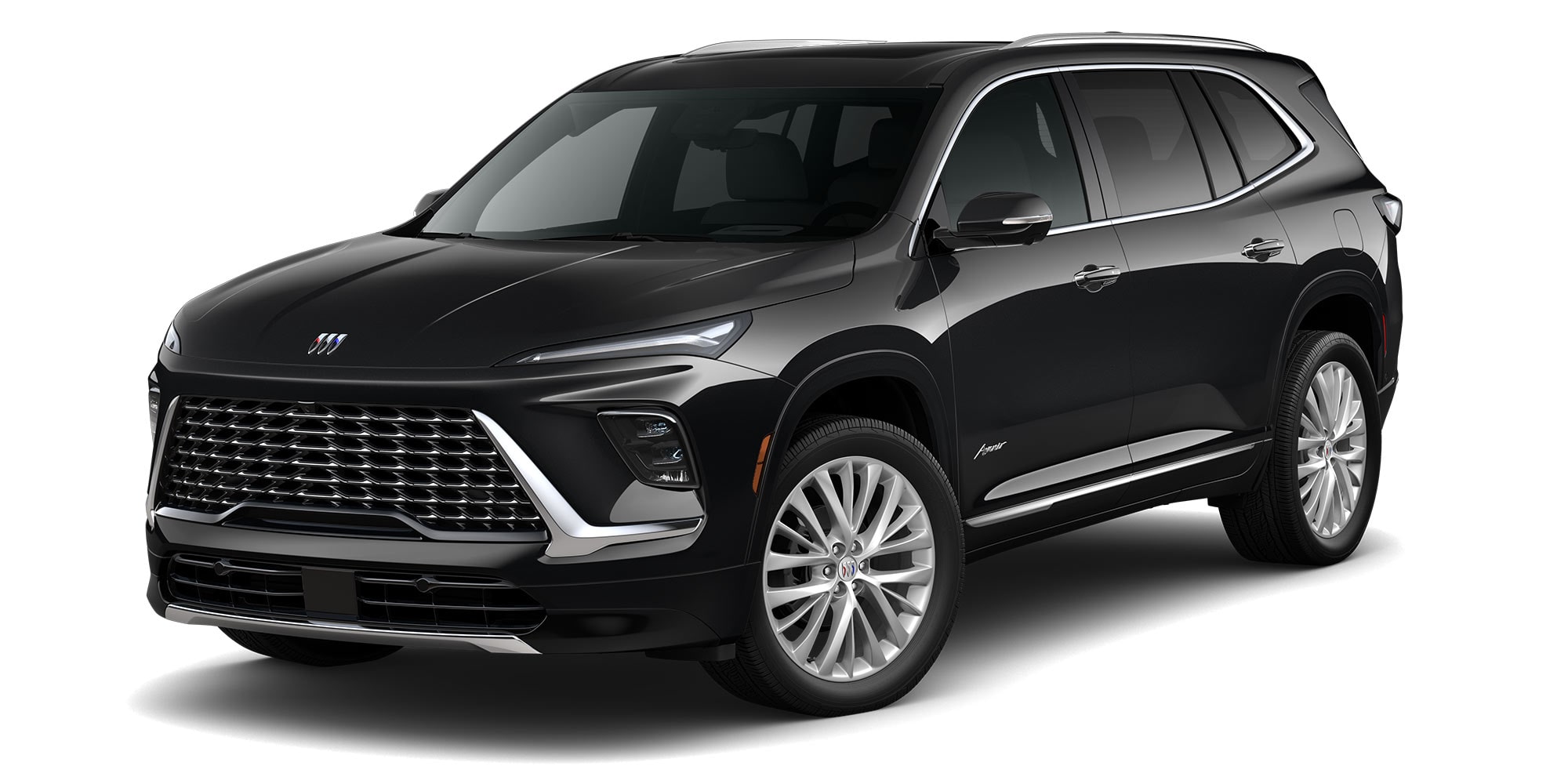2026 Buick Enclave Avenir in Ebony Twilight Metallic colour.