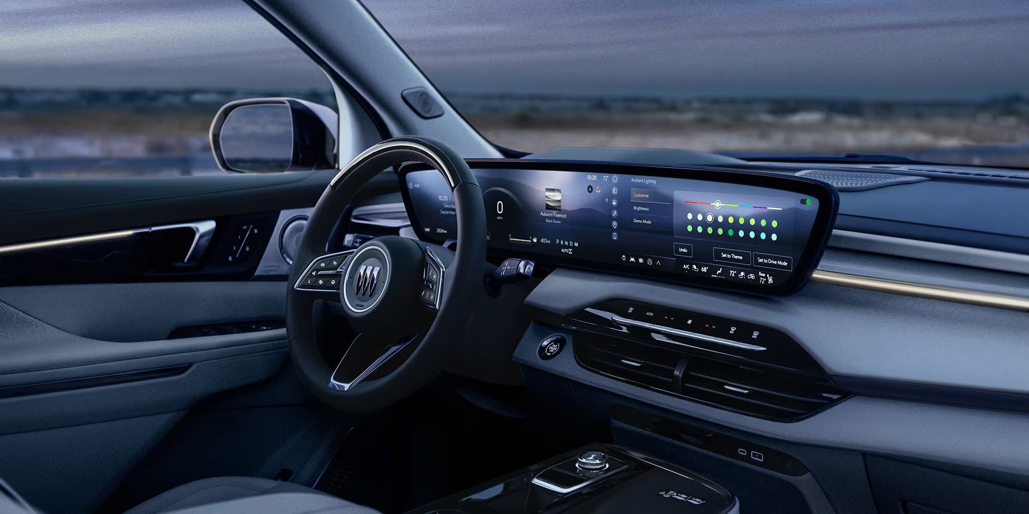 L’habitacle côté conducteur spacieux du VUS Buick Enclave 2026.