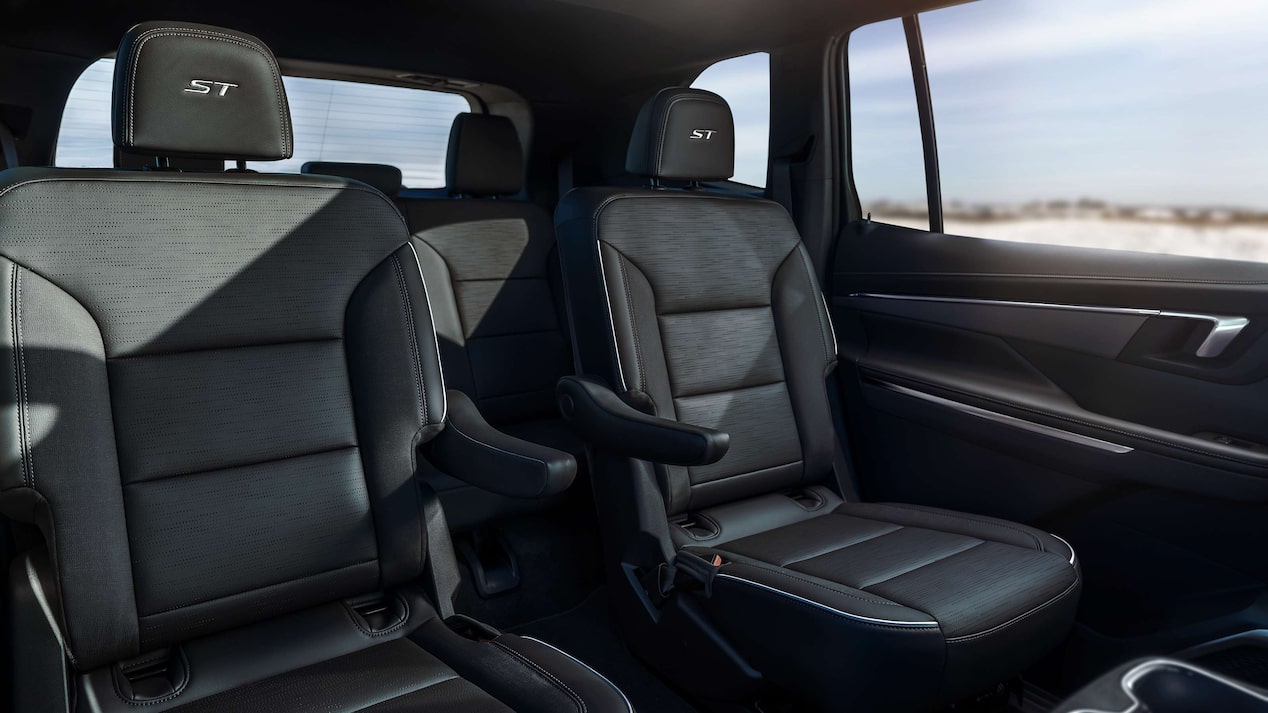 Second Row seating of the 2026 Buick Enclave SUV.