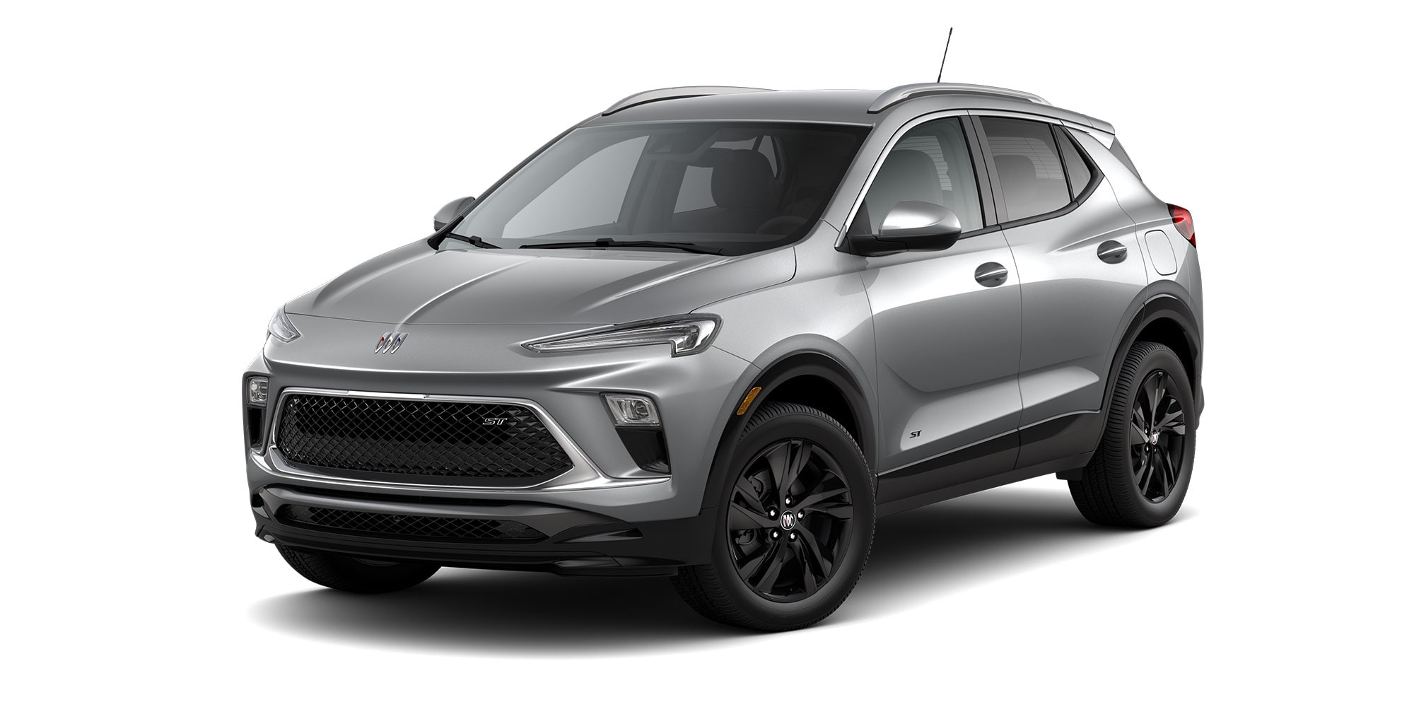 Moonstone Grey Metallic colour of the 2026 Buick Encore GX ST.