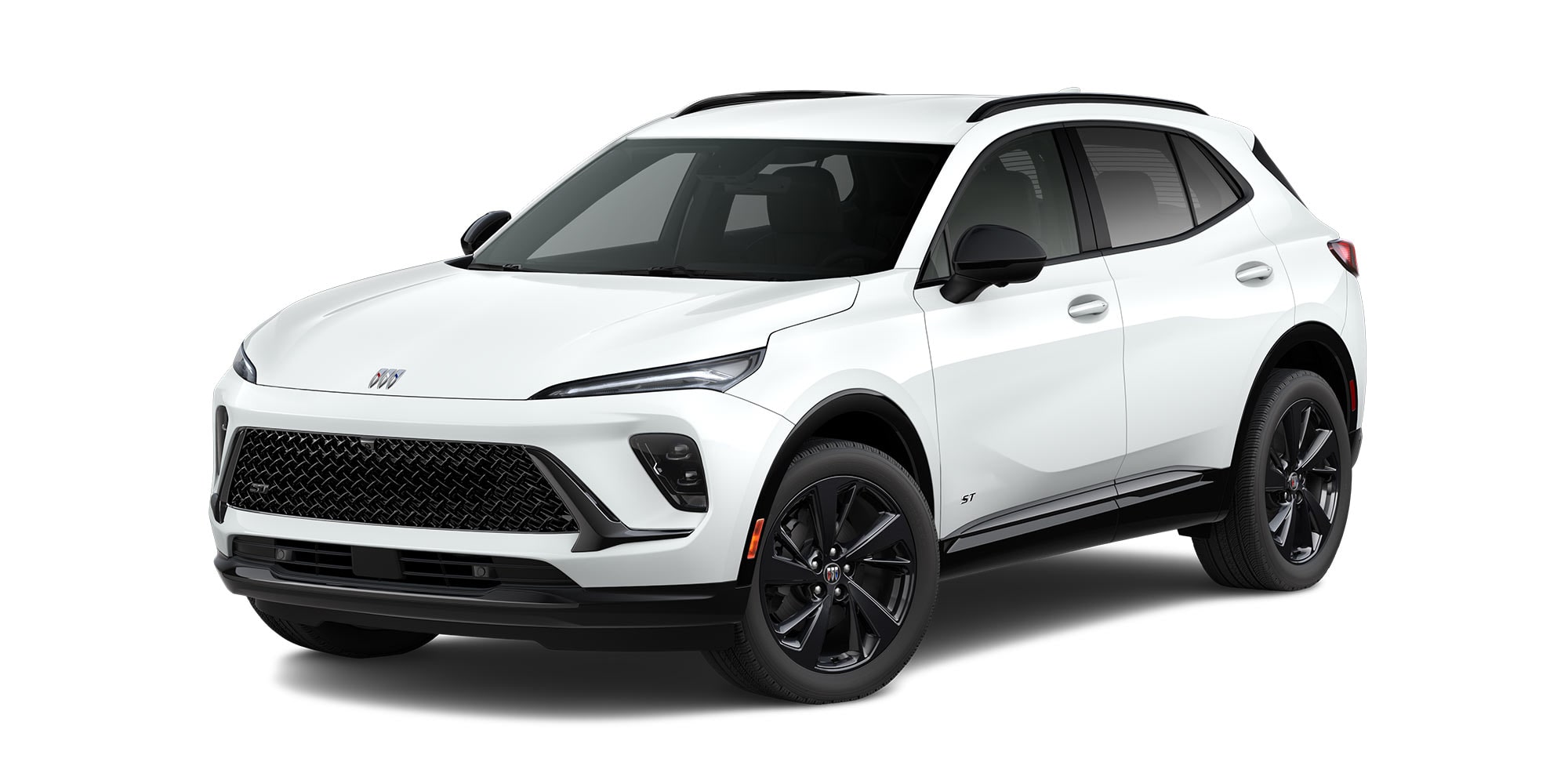 Summit White colour of the 2026 Buick Envision ST.