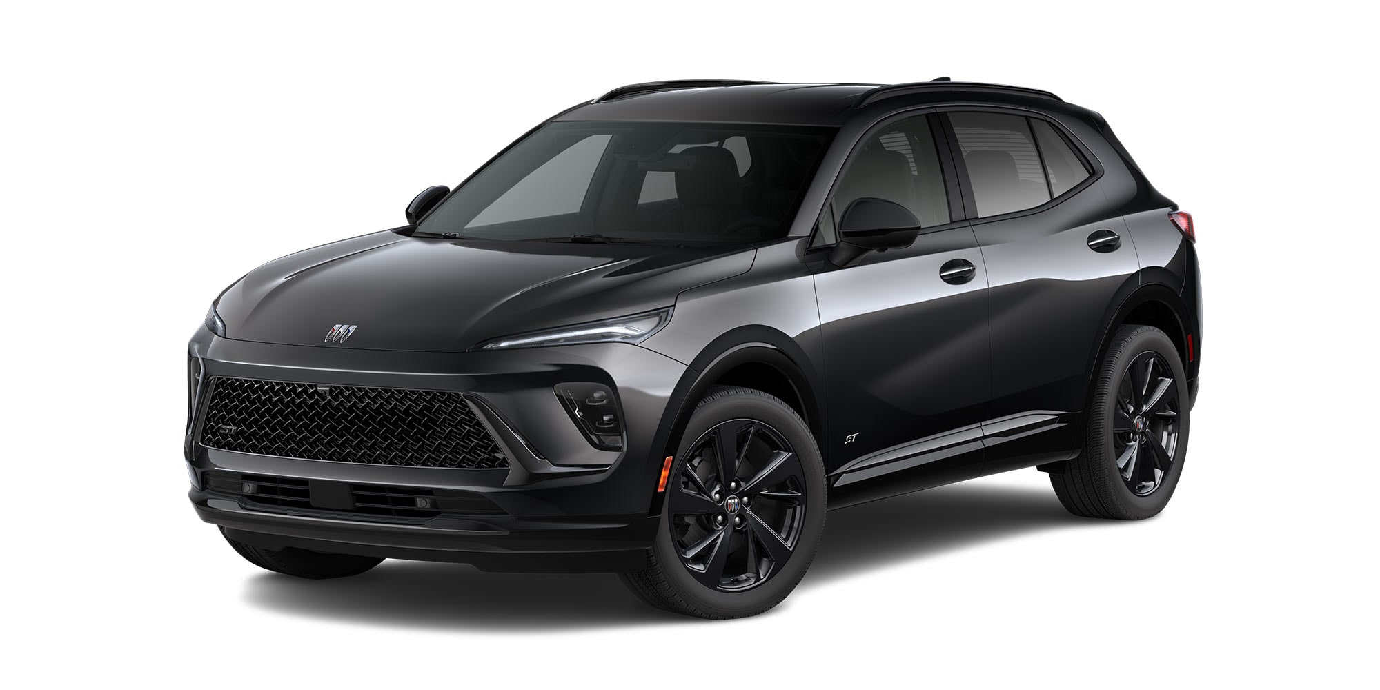 Ebony Twilight Metallic colour of the 2026 Buick Envision ST.