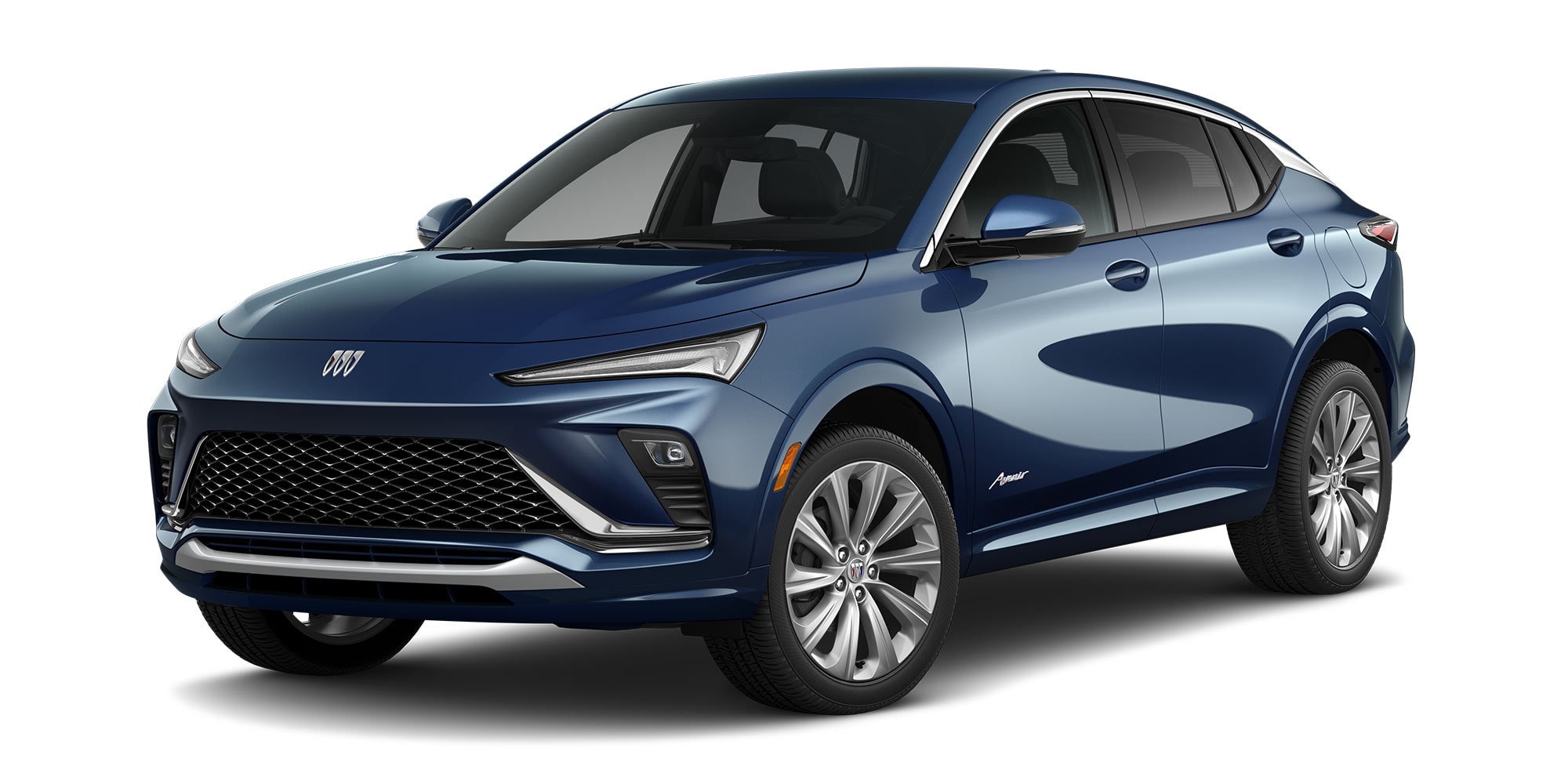 La couleur Bleu océan métallisé du Buick Envista Avenir 2026.