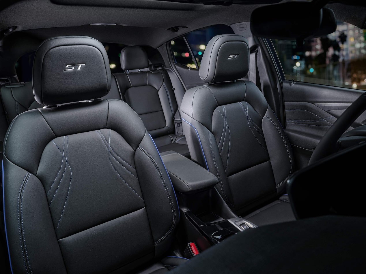 Leather seats inside the 2026 Envista Preferred.