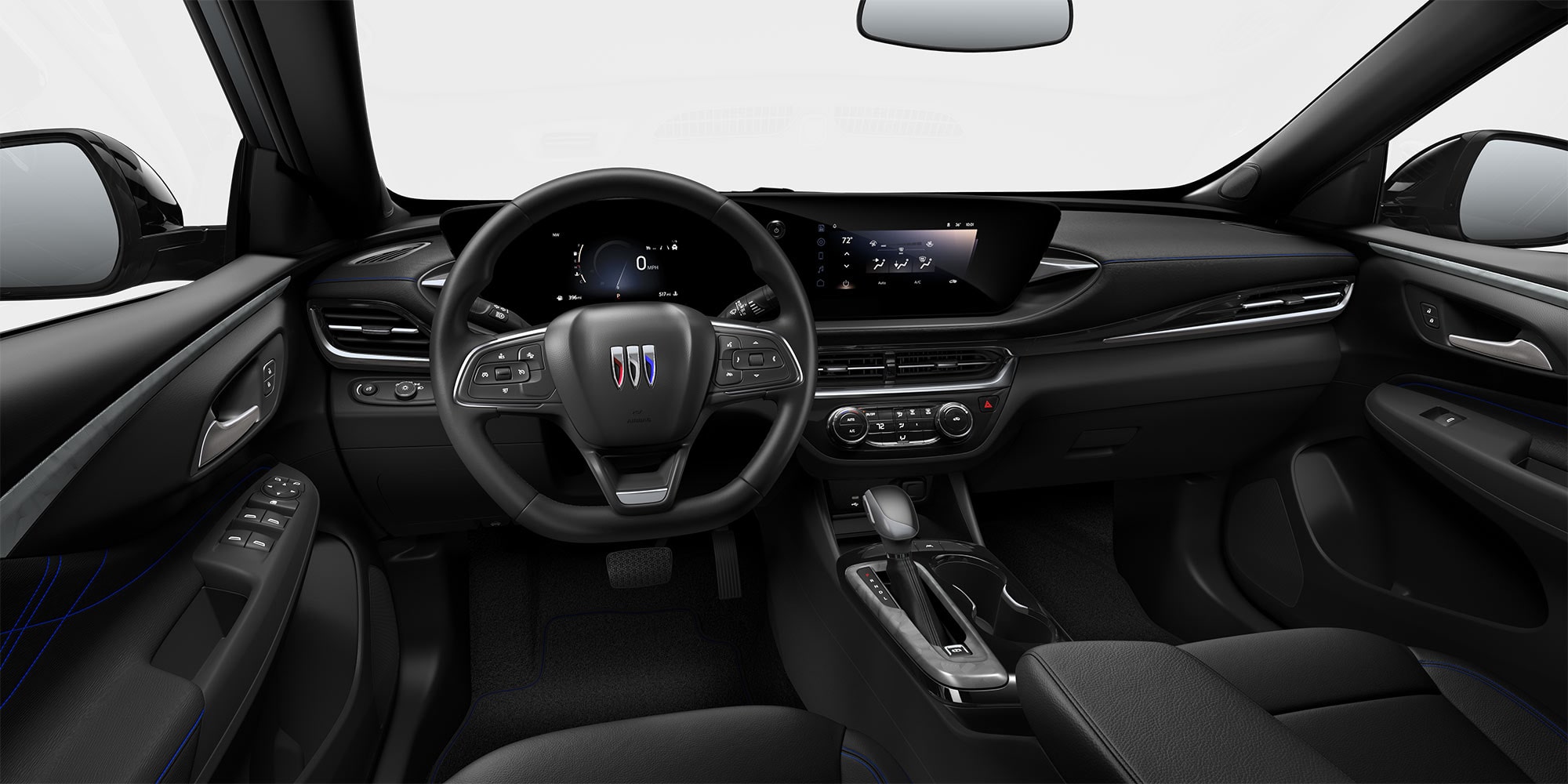 Ebony colour of the 2026 Buick Envista ST.