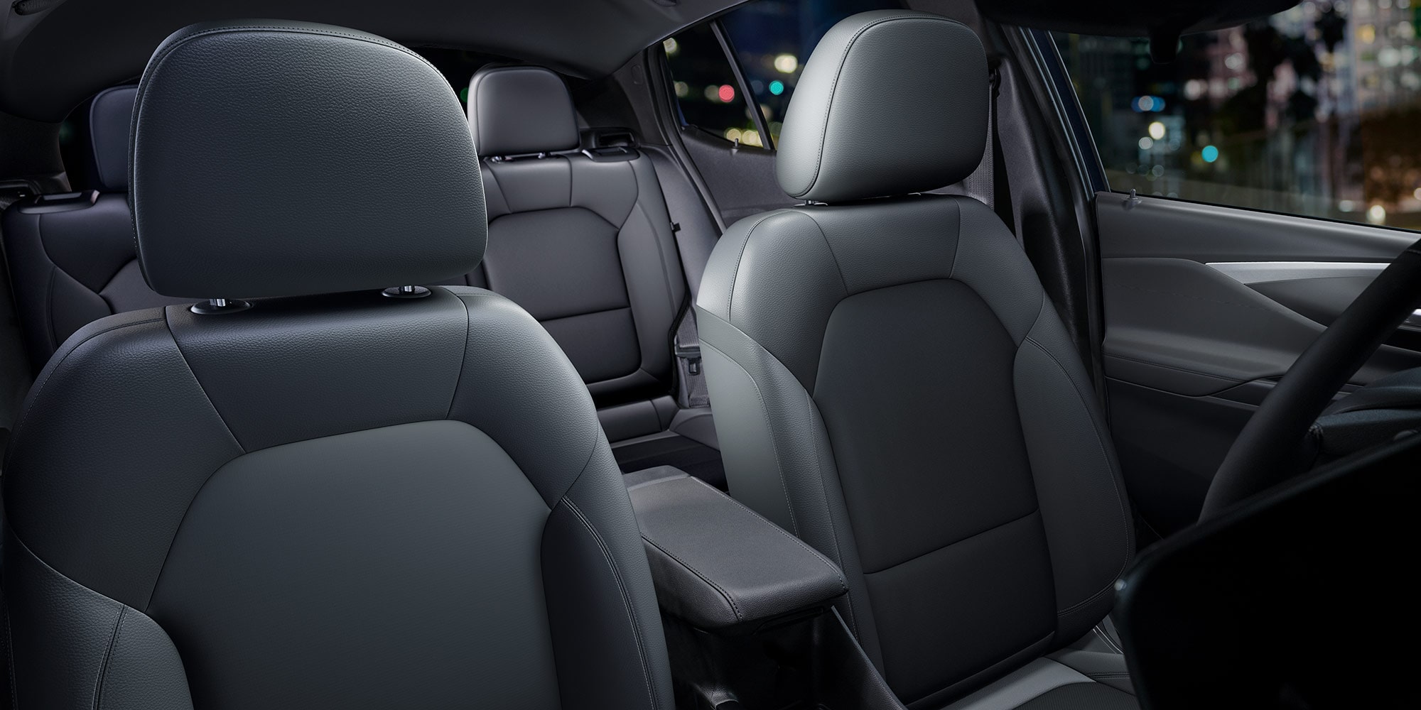 Sièges confortables à l’intérieur de la Buick Envista 2026.