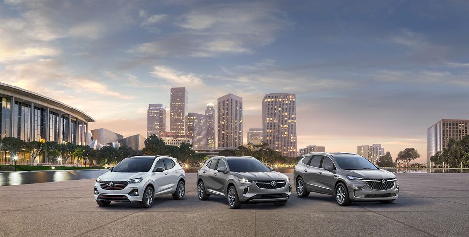 La gamme de VUS Buick 2023.