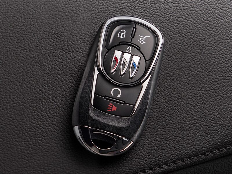 Remote start key fob of the 2025 Envista Avenir.
