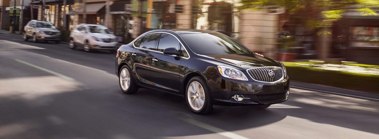 Discontinued: Buick Verano Small Sedan.