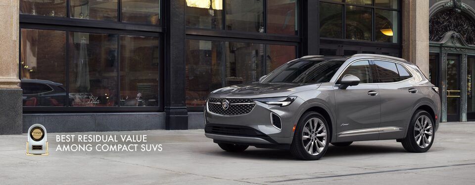 Front right profile view of the 2023 Envision.