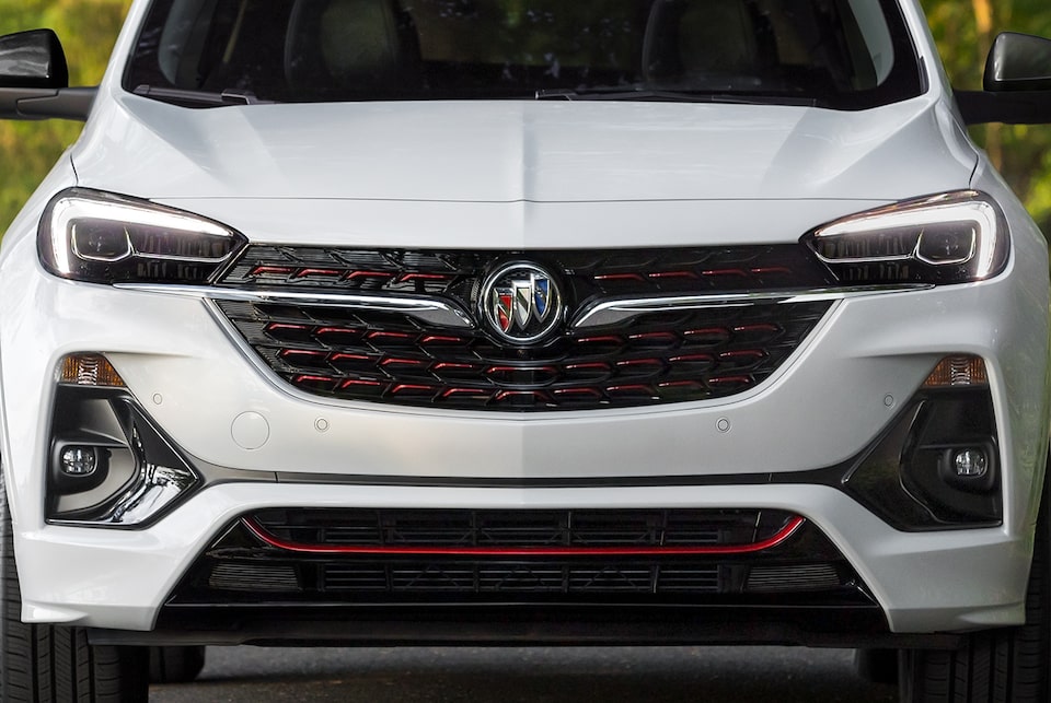Buick Encore GX Sport Touring grille.