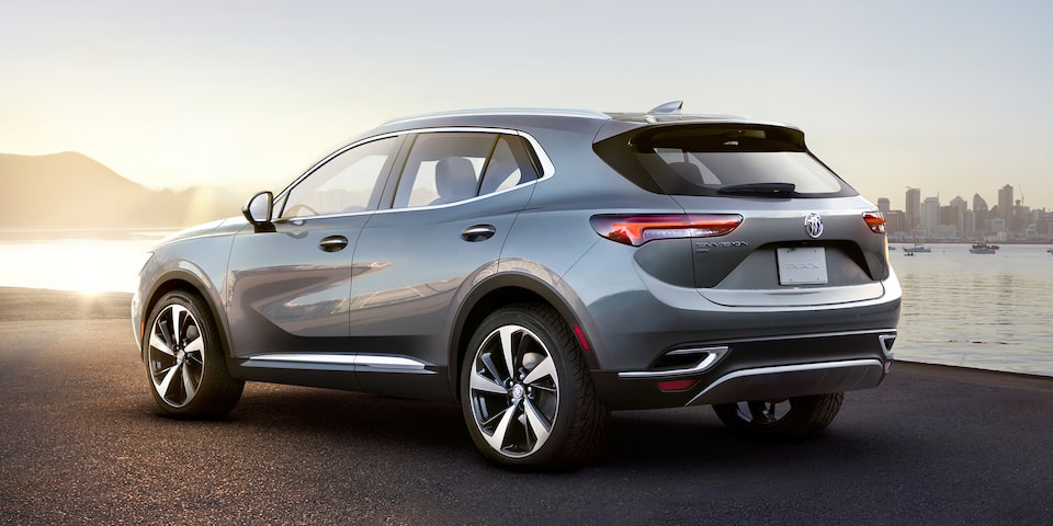 Profil extérieur latéral du Buick Envision.