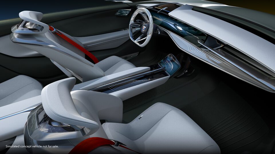 Overhead view of the Wildcat interior.
