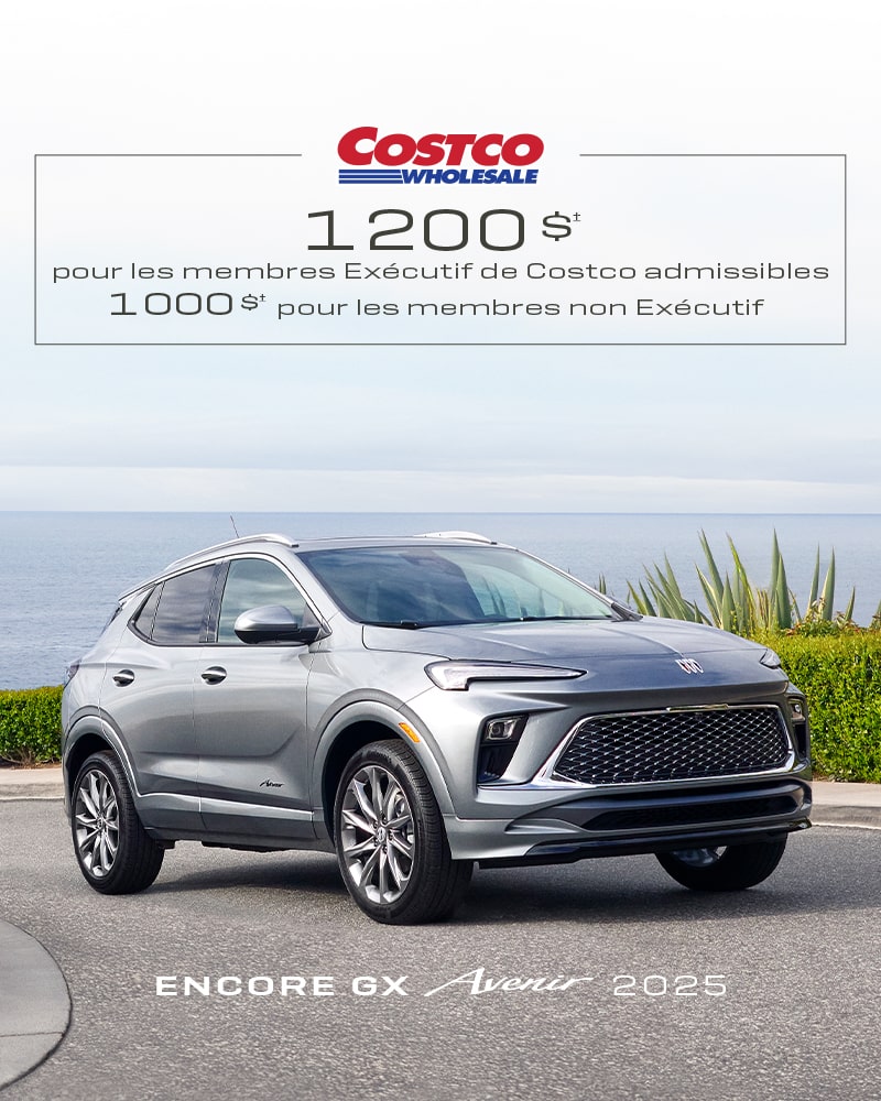 Vue latérale du Buick Encore GX.