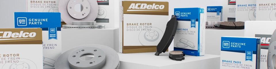Lineup of GM Genuine and ACDelco Parts