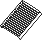 Drawing of an Engine Filter