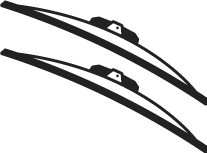 Drawing of Windshield Wiper Blades