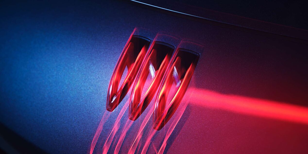 Close-up of the Buick Logo