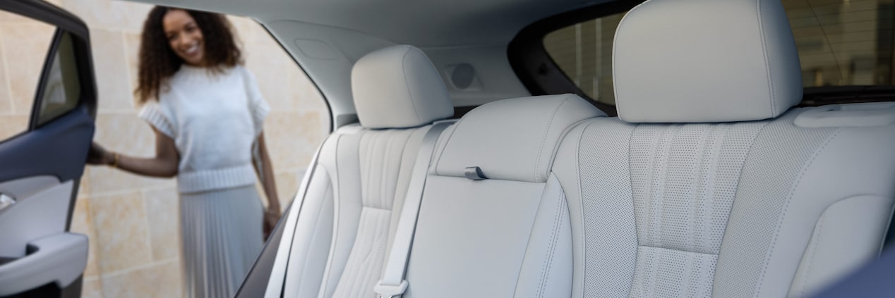 View of the Rear Seating in a 2025 Buick Envision ST Sporty Compact SUV