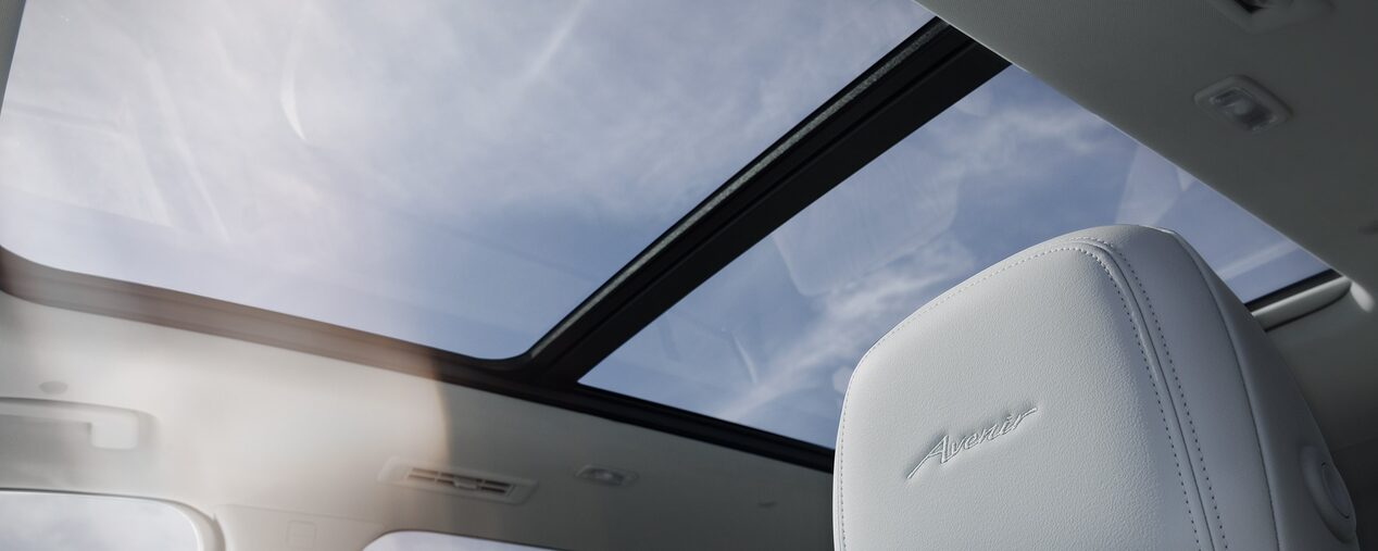 Interior View of the Sunroof in the 2025 Buick Enclave