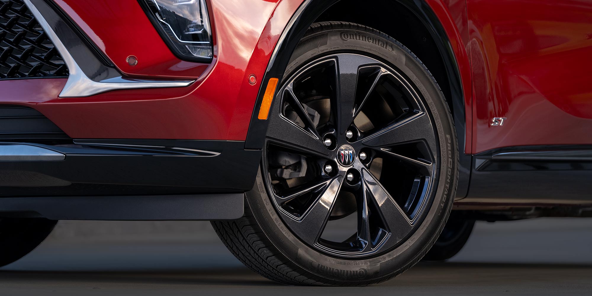 Close-up View of the Front Driver's Side 2025 Buick Envision Wheel