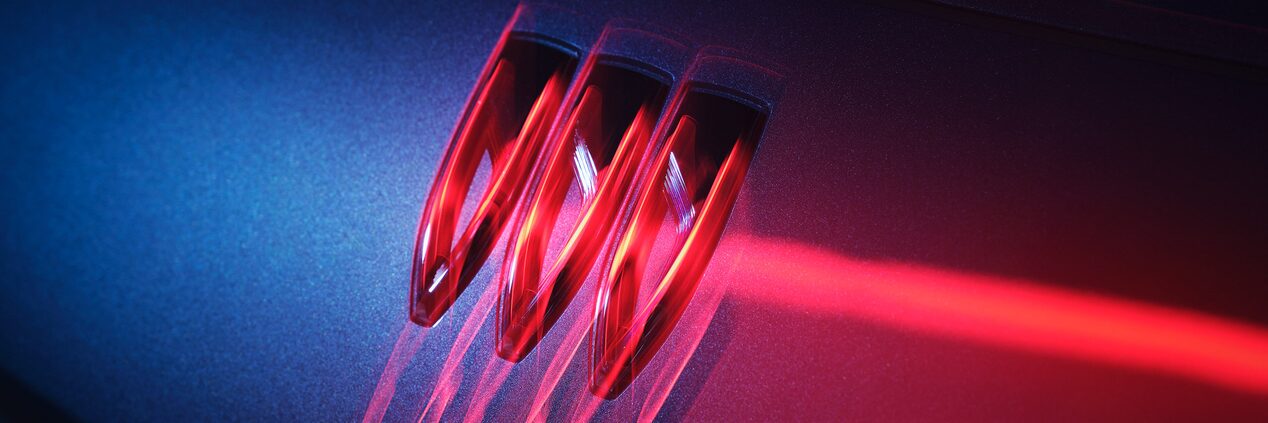 Close-up of the Buick Logo