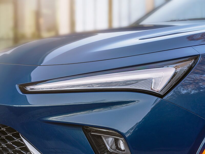 Close-up of the Exterior Headlight on the Buick Envista