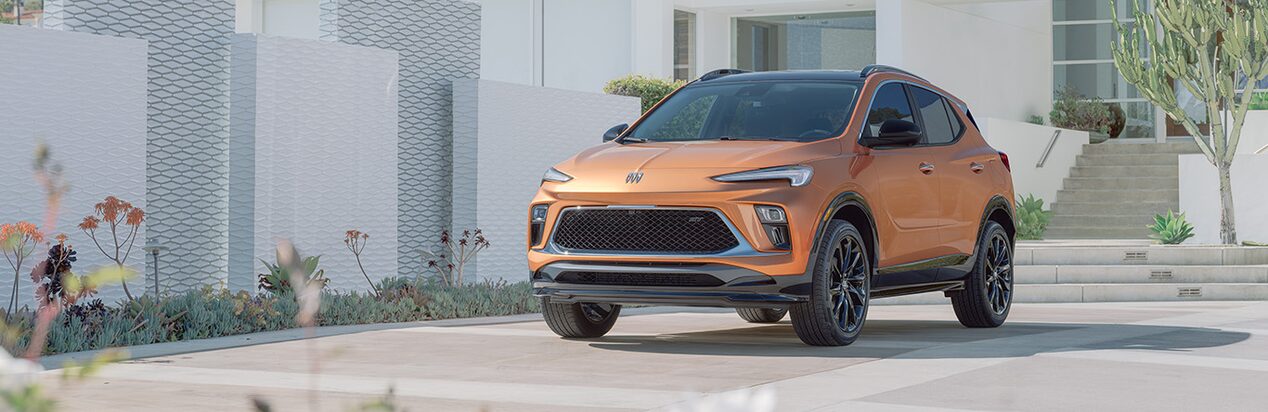 Orange Buick SUV