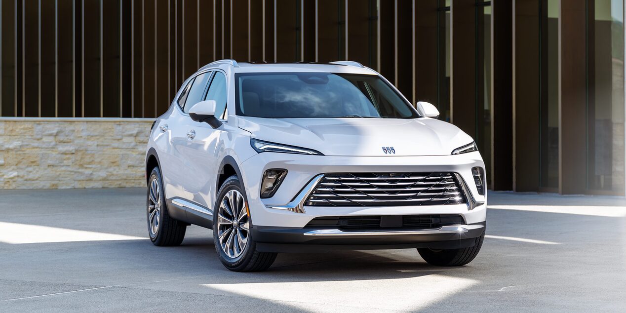 Close-up View of the Infotainment Screen in a 2025 Buick Enclave