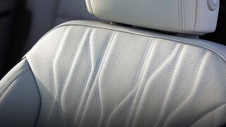 Close-up of a White Seat inside a 2026 Buick Enclave