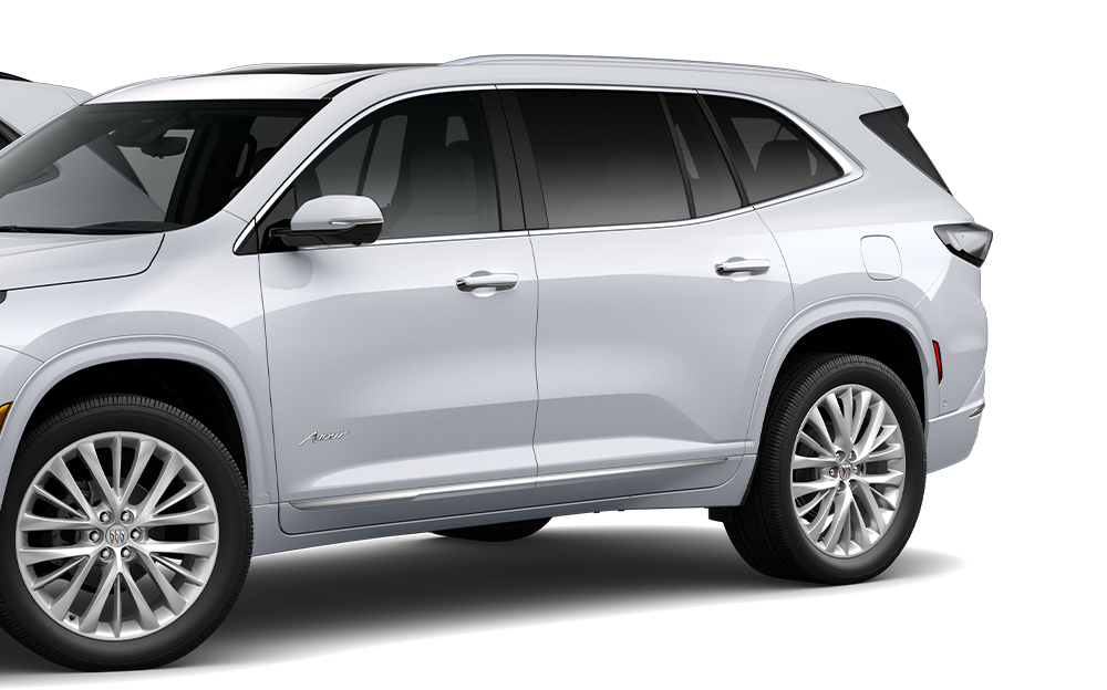 Three-Quarters View of 2026 Buick Enclave Mid-Size SUV Lineup