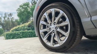 Close up view of the wheels of the 2026 Buick Encore GX.
