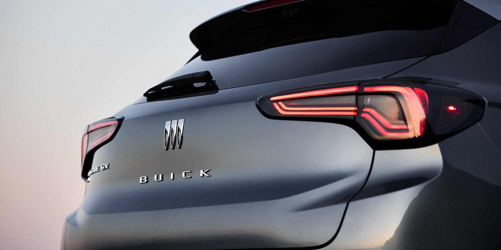 Exterior rear badging of the 2026 Buick Encore GX.